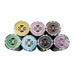 Pókerszett, 500db-os Ultimate, 11.5g zsetonnal, 2 pakli 100% plasztik póker kártyával