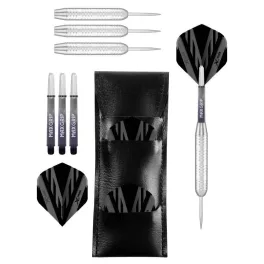 Darts szett steel XQ Max Silver Coated, 23g, brass