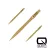 Darts fémhegy Harrows Quick Point HM Grip arany, 30mm