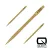 Darts fémhegy Harrows Quick Point HM Grip arany, 40mm