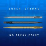 Darts fémhegy Harrows Quick Point Micro Grip ezüst, 26mm