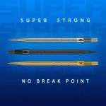 Darts fémhegy Harrows Quick Point Micro Grip ezüst, 40mm