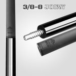 Pool Dákó Rhino Nebula 2 Jet Black carbon spiccel 12,4mm