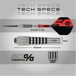 Dart szett steel Red Dragon Darts 50 Years - Torpedo 2, 24g 80% wolfrám
