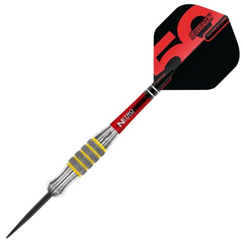 Dart szett steel Red Dragon Darts 50 Years - Chunky Stumpy 7, 28g 85% wolfrám