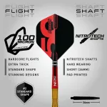 Dart szett steel Red Dragon Darts 50 Years - Golden Virgin 5, 24g 90% wolfrám