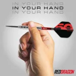 Dart szett steel Red Dragon Darts 50 Years - Hexoset 3, 25g 85% wolfrám (készlet erejéig)