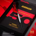 Dart szett steel Red Dragon Darts 50 Years - Hexoset 3, 25g 85% wolfrám (készlet erejéig)