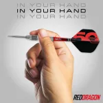 Dart szett steel Red Dragon Darts 50 Years - Grizzly 4, 25g 90% wolfrám