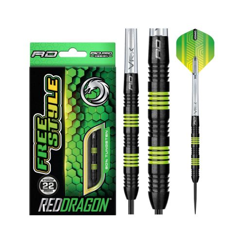 Dart szett Red Dragon steel Freestyle, 90% wolfram, 22g