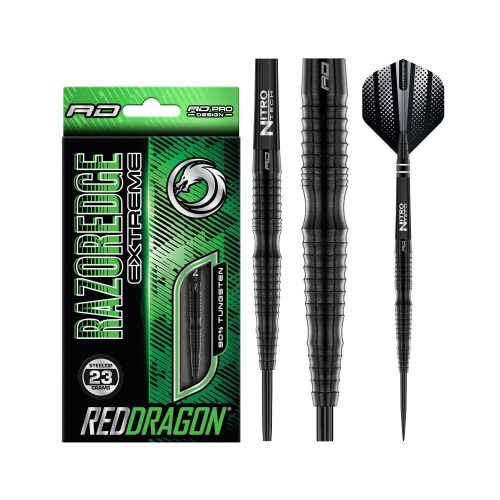 Dart szett Red Dragon steel Razor Edge Extreme, 23g, 90% wolfram