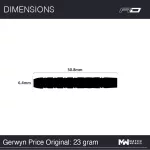 Dart szett steel Red Dragon Gerwyn Price Original, 23g 90% wolfram