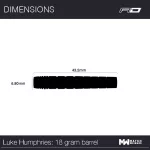 Dart szett soft Red Dragon Luke Humphries TX1, 20g 90% wolfram