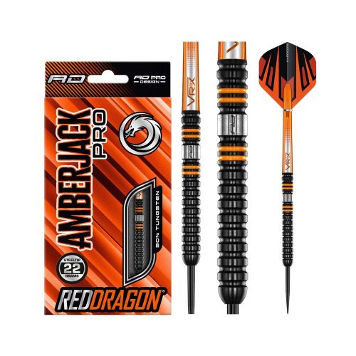 Dart szett steel Red Dragon Amberjack Pro 1, 22g 90% wolfram