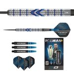 Dart szett steel Red Dragon Gerwyn Price Iceman Midnight Edition 23g 90% wolfram