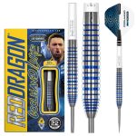 Dart szett steel Red Dragon Luke Humphries TX3 Cool Blue SE 22g 90% wolfram