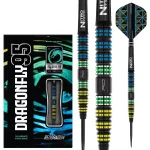 Dart szett steel Red Dragon Dragonfly 95 Black - Tapered 23g, 90% wolfrám
