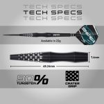 Dart szett steel Red Dragon Connor Scutt 22g, 90% wolfrám