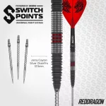 Darts szett steel Red Dragon SP Jonny Clayton Hiraeth, 23g 90% wolfram