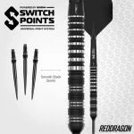 Darts szett steel Red Dragon SP Sable Parallel, 21g 90% wolfram