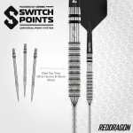Darts szett steel Red Dragon SP Gian Van Veen Tour Edition, 21g 90% wolfram