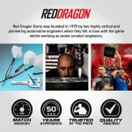 Darts szett steel Red Dragon SP Luke Humphries TX1 Pioneer, 22g 90% wolfram