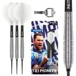 Darts szett steel Red Dragon SP Luke Humphries TX1 Pioneer, 24g 90% wolfram