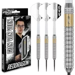 Darts szett steel Red Dragon Gian Van Veen, 21g brass réztestű