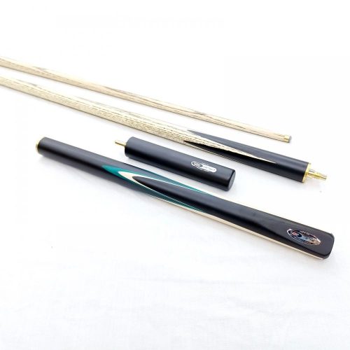 Snooker dákó három részes, Riley ROS 3/4-es kőrisfa spiccel, 6"-os hosszabbítóval