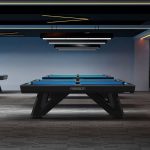 Biliárdasztal Rasson Wolf fekete  9' verseny biliárdasztal