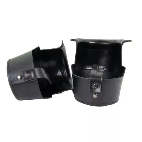 bőr zseb szett C302 fekete (6 db)