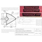 Biliárdasztal Rasson Hero fekete  9' verseny biliárdasztal kék szövettel