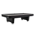 Biliárdasztal Rasson Hero fekete  9' verseny biliárdasztal szürke szövettel