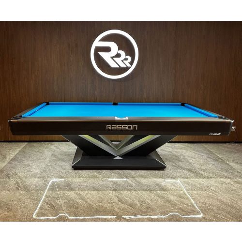 Biliárdasztal Rasson Victory III. fekete  9' verseny biliárdasztal