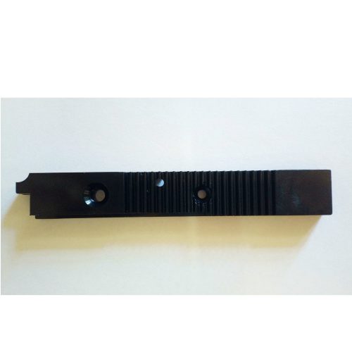 Sardi alkatrész Rubbini érmevizsgálóhoz art.34 (fogasléc, kihúzókar ellen darabja)