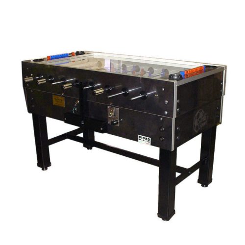 Csocsó asztal, SARDI SPORT, üveges, normál rudazattal, érmevizsgálóval, 5-ös méret