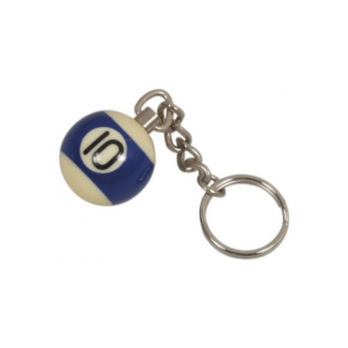 Kulcstartó kicsi biliárd golyós 10-es