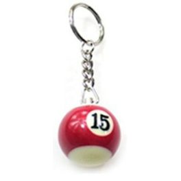 Kulcstartó kicsi biliárd golyós 15-es