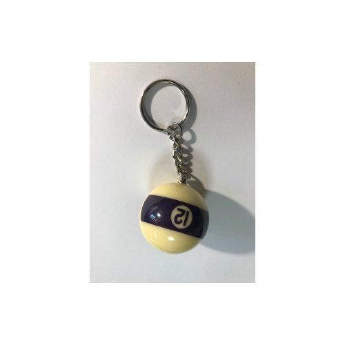 Kulcstartó nagy biliárd golyós 12-es