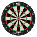Darts tábla, Shot Bandit, élezett dróttal, verseny minőségű, sisalból (készlet erejéig)