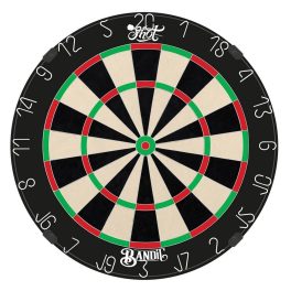 Darts tábla, Shot Bandit, élezett dróttal, verseny minőségű, sisalból