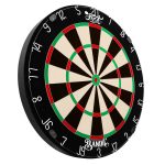 Darts tábla, Shot Bandit, élezett dróttal, verseny minőségű, sisalból