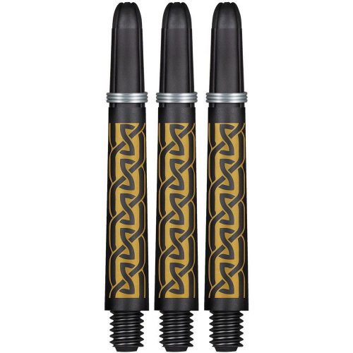 Dart szár hosszú Shot Koi Carbon Helioknot, arany 48mm