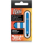 Dart szár közepes Shot Koi Carbon, kék 41mm