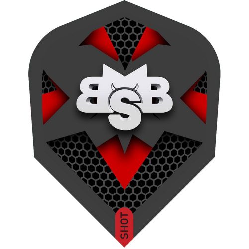 Darts toll Shot Michael Smith Tenacious fekete No6