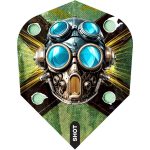 Darts szett Shot steel, Badlands Krush 22g, 90% wolfram