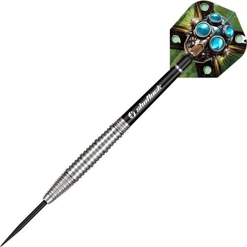 Darts szett Shot steel, Badlands Krush 24g, 90% wolfram