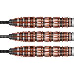 Darts szett Shot steel, Badlands Rustin 23g, 90% wolfram