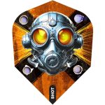 Darts szett Shot steel, Badlands Rustin 24g, 90% wolfram