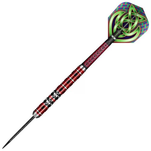 Darts szett Shot steel, Celt Claymore, 23g, 90% wolfram